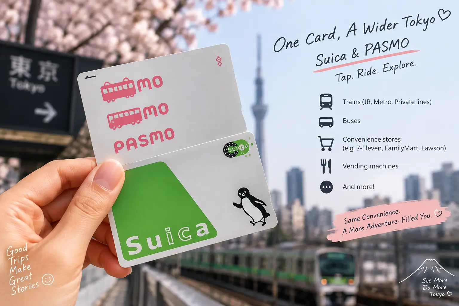 Suica and PASMO IC cards