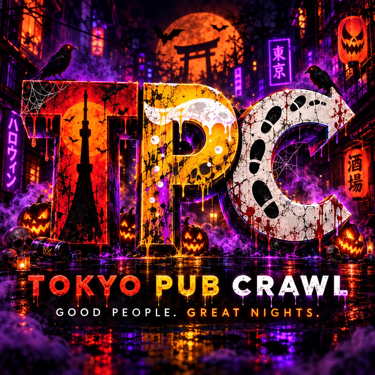 Tokyo Pub Crawl Halloween Special artwork